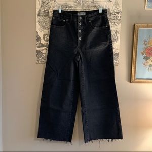 Madewell | Wide Leg Crop Jeans